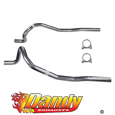 Mandrel Bent LHS And RHS Inside Spring 2.5  Tailpipes Suits Falcon XA XB XC V8 • $285