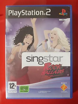 £4.99 • Buy SingStar Rock Ballads Sony PlayStation 2 Game Complete PAL Ps2 
