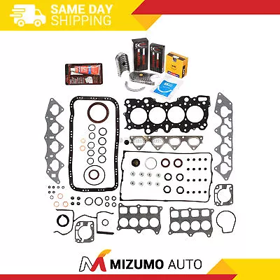 Full Gasket Set Bearings Rings Fit 94-01 Acura Integra B18C1 B18C5 • $149.95