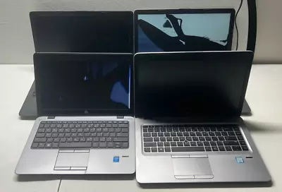 Lot Of 4 Hp Laptops Hp 255 G7 Hp 255 G7 Hp Elitebook 820 G1 Hp Elitebook 840 G3 • $125