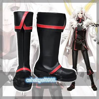 D.Gray-man Hallow Allen Walker Cosplay Shoes Unisex Men Women Boots Customized： • $23.75