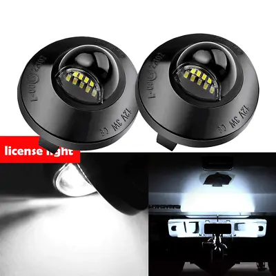 Pair LED License Plate Light Assembly Replacement For Ford F-150 F250 Pickup • $9.19