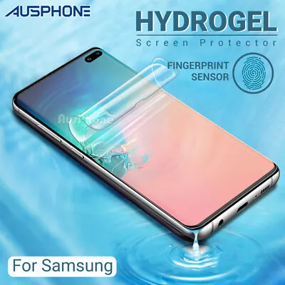 Hydrogel Screen Protector For Samsung Galaxy S20 FE S10 S9 Ultra Plus Note 20 10 • $4.45