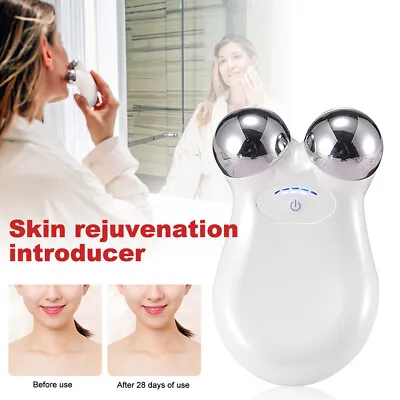 EMS Microcurrent Face Skin Tightening Lifting Device Facial Beauty Machine UK • £14.99