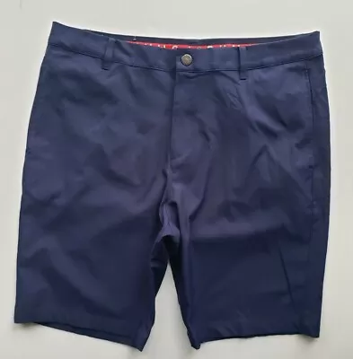 Puma Jackpot Mens Golf Shorts Sz 36 X 10.5 Style 578182-05 Navy Blue Performance • $18.99
