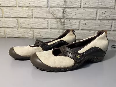 Merrell Plaza Bandeau Women's Wedge Mary Janes Loafers Comfort Shoes Sz9.5 • $12.99