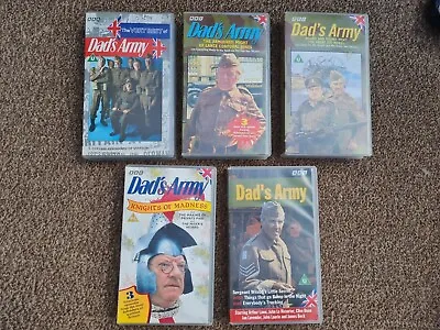 5 X Dad’s Army VHS - GREAT COMEDY  • £14.99
