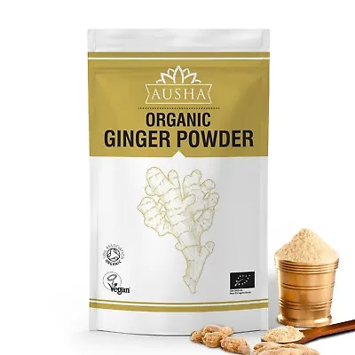 £5.45 • Buy Organic Ginger Powder- Ginger Tea, Cooking,Immunity,Anti Inflammatory, Digestion