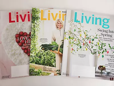 Martha Stewart Living 2022 Home Inspiration Magazine Lot 321-323 Spring Easter • $10.99