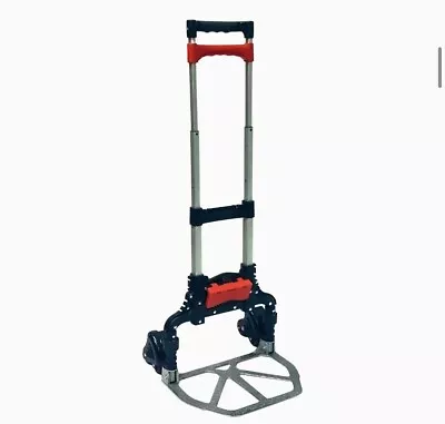 Magna Cart Stair Climbing 6-Wheel Folding Aluminum Hand Truck Dolly Cart With To • $67.99