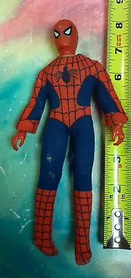 Vintage Mego 8  Inch  Spider-Man All  Original  Right Knee Damaged/Holes In Suit • $39.95