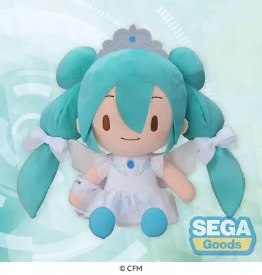 SEGA - Vocaloid Hatsune Miku Series 15th Anniversary SP Fluffy Plush AUTHENTIC!! • $34.99