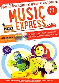MUSIC EXPRESS Age 6-7 Book 2 + DVD-Rom & 3 CDs • £31.49