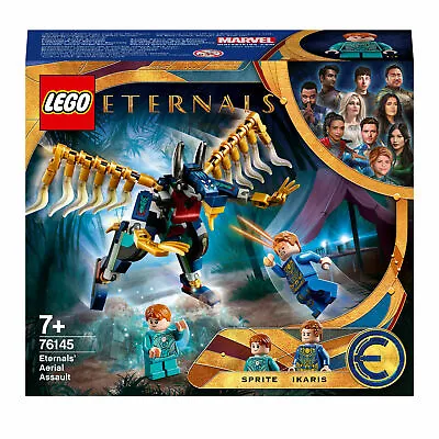 LEGO Super Heroes Marvel Eternals Aerial Assault Set Building Toy Retired 76145 • £7.99