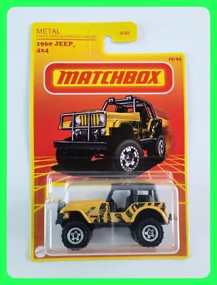 Matchbox - 1960 Jeep 4x4 (Dark Yellow) [2021 Retro Series - 19/24] [Target Exclu • $4.99