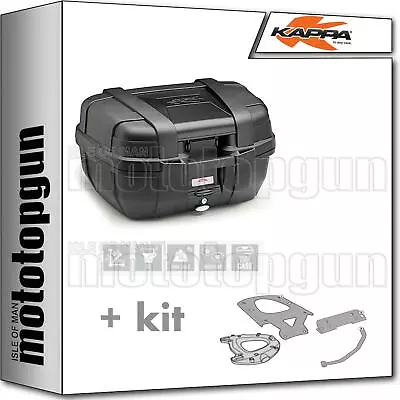 Kappa Top Case Kgr52n Garda + Rear-rack Monokey Kawasaki Versys 650 2008 08 • £246.67