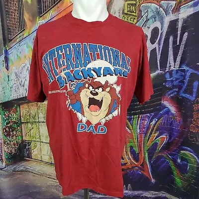 Tazmanian Devil 1992 Vintage Shirt International Backyard Dad (Medium) A9 • $24.95