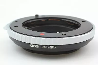 [MINT] KIPON Adapter For Contax G C/G Mount Lens To Sony NEX.E Camera From JAPAN • $69.99