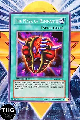 The Mask Of Remnants TAEV-ENSE2 Super Rare Yugioh Card • £2.79