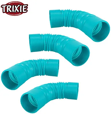 4x Trixie Extendable Play Tunnel Degu Rat Ferret Cage Toy Accessory (62796) • £21.99