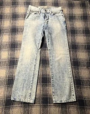 American Eagle Jeans Mens 28x32 Light Stone Wash Straight • $11.85