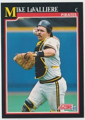 1991 Score Baseball #222 Mike LaValliere - Pittsburgh Pirates • $0.99