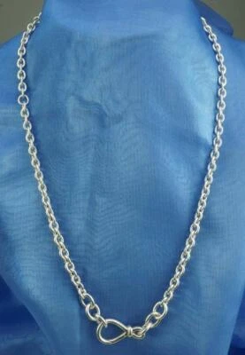$165 • Buy Pandora Chunky Infinity Knot Chain Necklace In Silver S925 ALE 50cms TV266