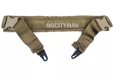 Military Padded Sling Shoulder Strap Adjustable For Saw Barrel Bag Coyote - USA • $15.25