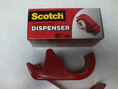 3M Scotch Handheld 2  Packaging Tape Dispenser - DP300RD Box Tape Dispenser • $9.95