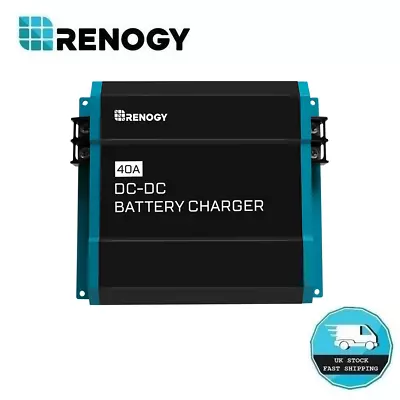 Renogy 40A 12V DC To DC On-Board Battery Charger Dual Car Battery Maintainer RV • £116.99