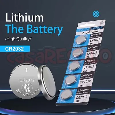 UP TO 50 Pcs CR2032 3V LITHIUM CELL Button BATTERY 2032 Batteries Car Key Toy OZ • $1.80