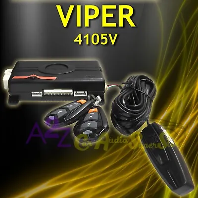 Refurbished Viper 4105v Car Remote Start System Keyless Entry With 2 Remotes • $38.99