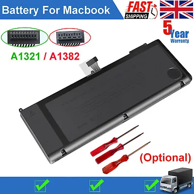 A1321/A1382 Battery For MacBook Pro A1286 ( Year Mid 2009 2010 2012 Late 2011) • £23.35