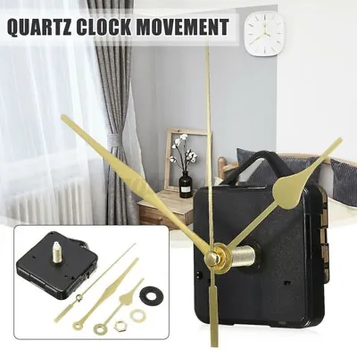 $8.25 • Buy New Replacement Quartz Clock Movement Mechanism Making Fittings - DIY Repair