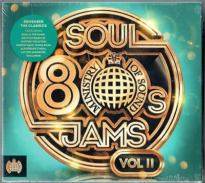 80s Soul Jams Vol Two NEW 3XCD Eighties Disco Funk Soul Greatest Hits / Best Of • £5.45