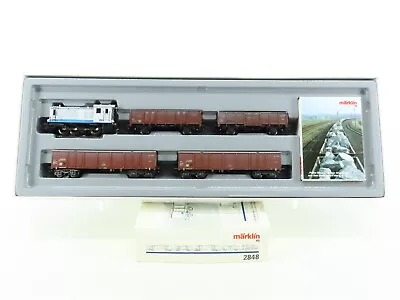 HO 3-Rail Marklin 2848 SNCB CCB Raw Material Cement Production Diesel Train Set • $199.95