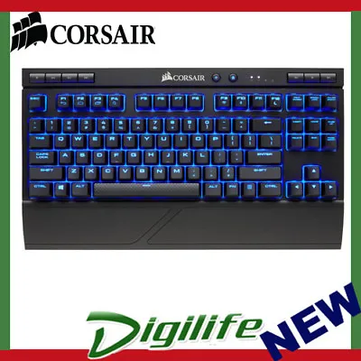 $199 • Buy Corsair K63 Blue LED Wireless Mechanical Gaming Keyboard - Cherry MX Red 
