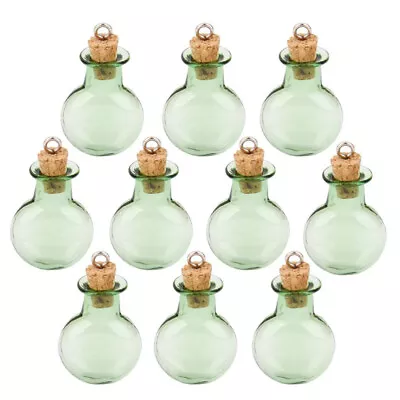 Mini Glass Wish Bottles With Cork - Ideal For Wedding Guests Or Travelers • £10.85