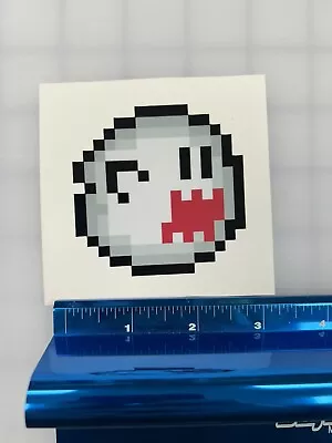 Mario Boo Video Game Glossy Waterproof Vinyl Sticker Art • $6