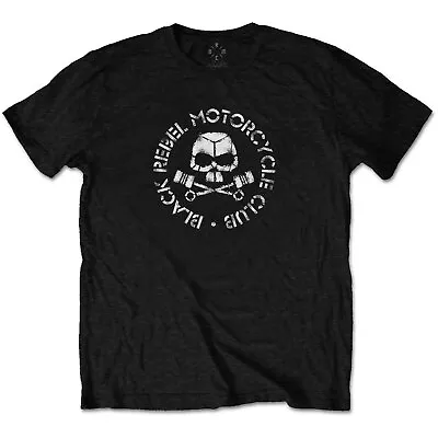 Black Rebel Motorcycle Club Unisex T-Shirt: Piston Skull • $21.70