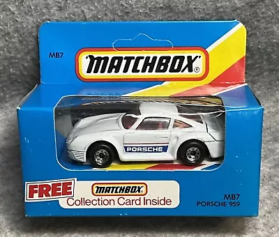 1987 Matchbox Porsche 959 #7 • $28