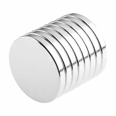 1 X 1/8 Inch Strong Neodymium Rare Earth Disc Magnets N52 (8 Pack) • $21.99