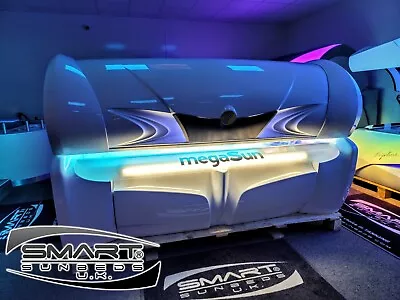 £7000 • Buy MegaSun 5600 Sunbed Tanning Bed Sunbeds Liedown Sun Bed Led White