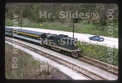 $5.99 • Buy Original Slide B&O Baltimore & Ohio Torpedo Tube GP7 6699  Psgr Action In 1973