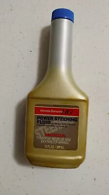 NEW GENUINE HONDA OEM Power Steering Pump Fluid 12oz Oil Sealed NEW BOTTLE ONE • $11.99