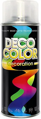 £6.99 • Buy Deco Color Decoration Universal Spray Paint Multi-purpose 400ml Gloss Mat Satin