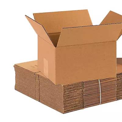 Shipping Boxes Corrugated Cardboard Box For Packing Moving & Storage CHEAP  CHEA • $208.61
