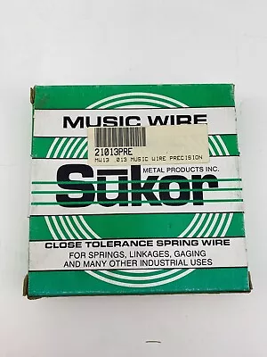 Sukor 21013 Carbon Steel Music Wire 0.013  Dia. 2217 Ft Coil Length • $26