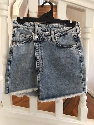 $10 • Buy MNG Mango Denim Skirt - Size S XS Or 8