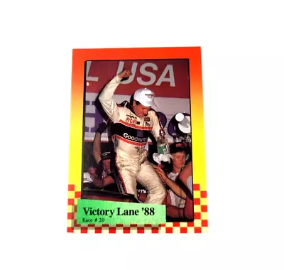 1989 Dale Earnhardt MAXX Victory Lane NASCAR Trading Card • $2.95